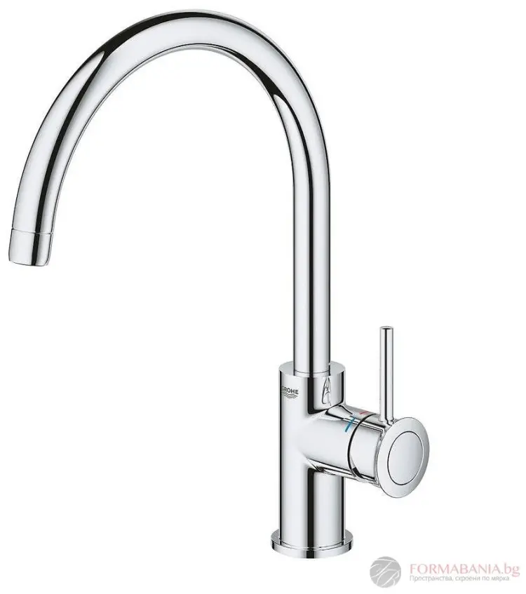 Смеситель для кухни Grohe BauClassic 30577000, латунь, цвет хром купить,77200