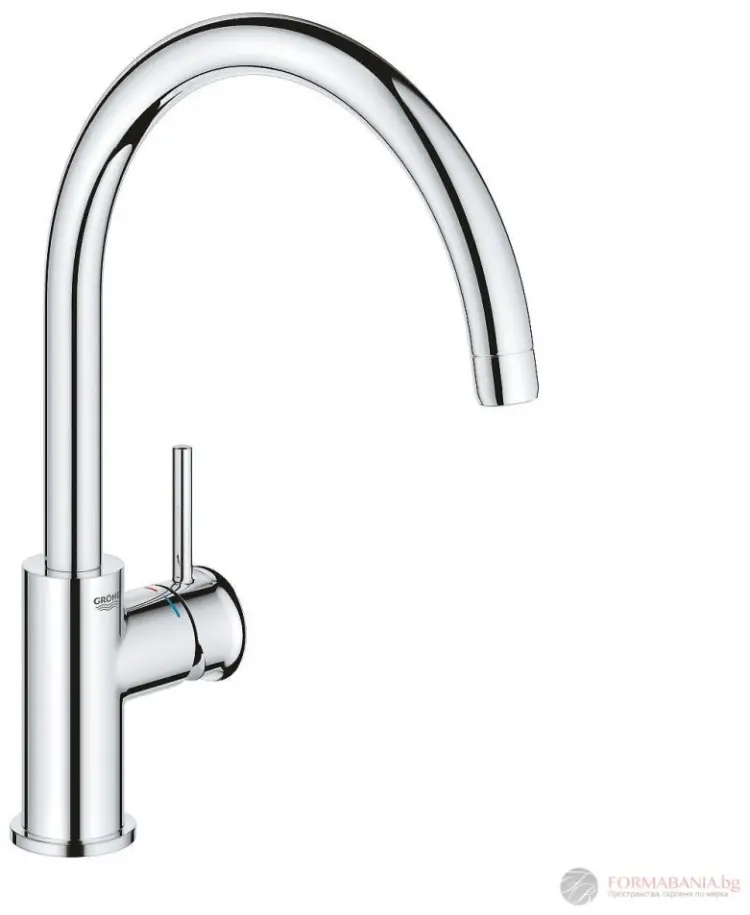 Смеситель для кухни Grohe BauClassic 30577000, латунь, цвет хром купить,77200