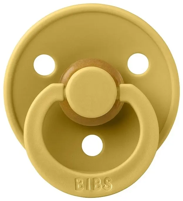 Пустышка BIBS Colour Latex Mustard 0+ месяцев, 1 шт, желтый купить,NaN