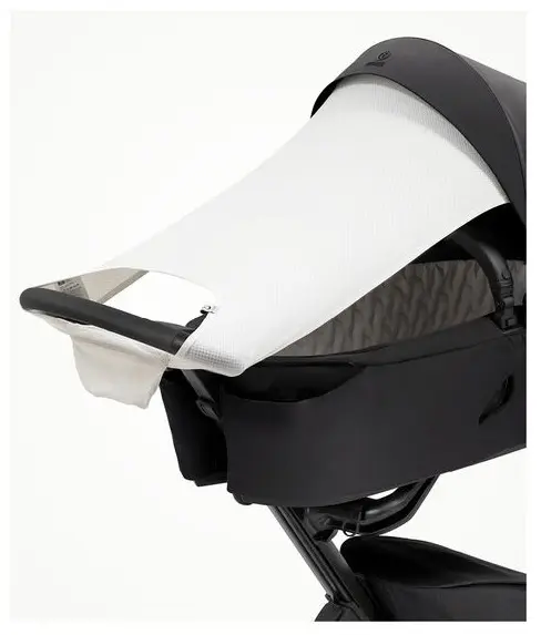 Солнцезащитная шторка для коляски Stokke белый купить,NaN