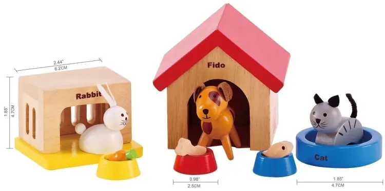 Hape E3455_HP Набор домашние животные купить,12300