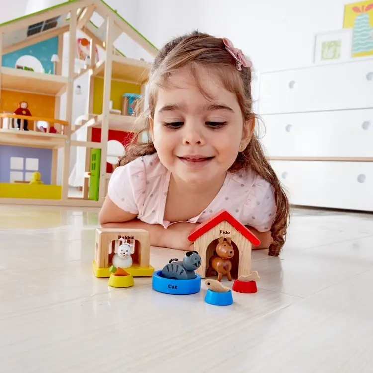 Hape E3455_HP Набор домашние животные купить,12300