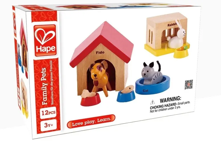 Hape E3455_HP Набор домашние животные купить,12300