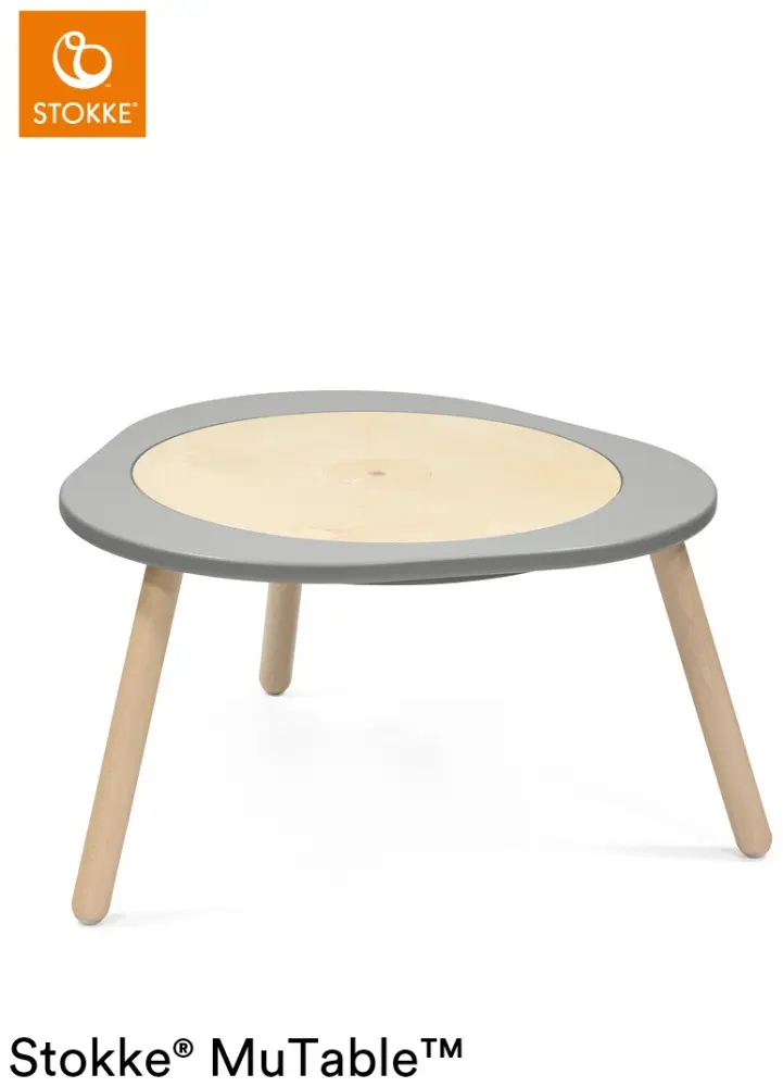 Stokke 627002 детский стол, 82x87x49 см, серый, бежевый купить,NaN