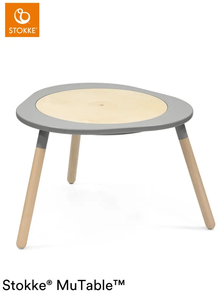 Stokke 627002 детский стол, 82x87x49 см, серый, бежевый купить,NaN