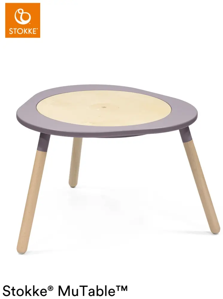 Stokke 627004 детский стол, 82x87x49 см, сиреневый, бежевый