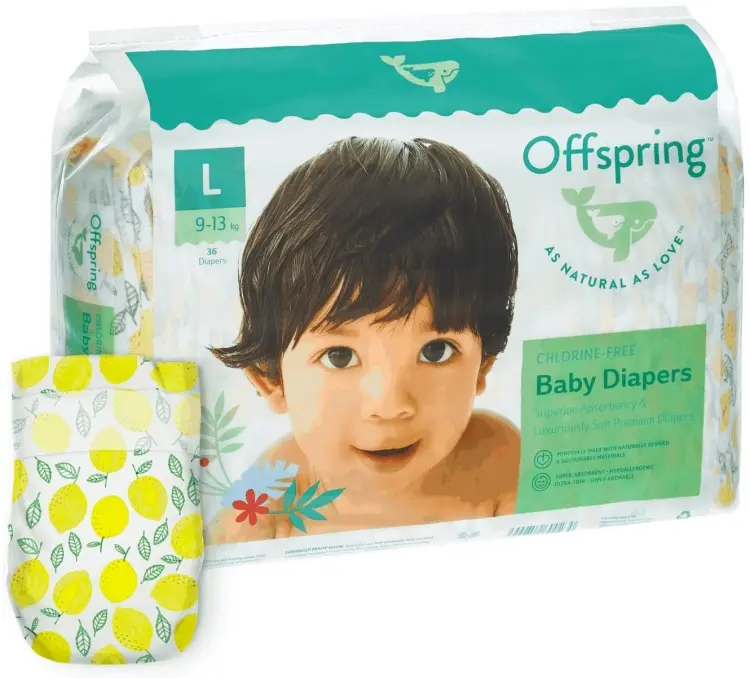 Подгузники Offspring L, 36 шт купить,NaN