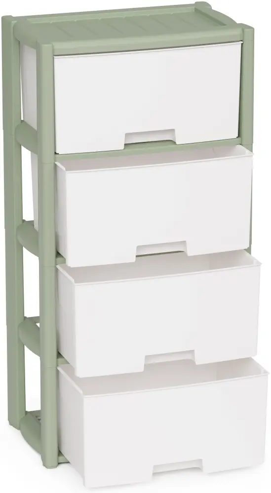 Детский комод HOME HM9041, 30x49x95 см, белый купить,NaN