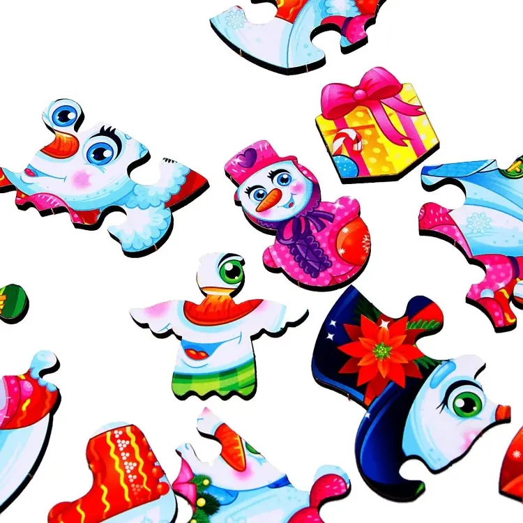 WoodLand Toys Снеговики 9293885 20 деталей купить,NaN