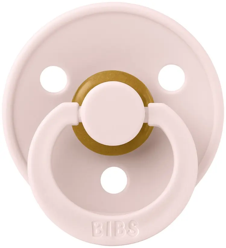 Пустышка BIBS Petal, 1 шт, розовый