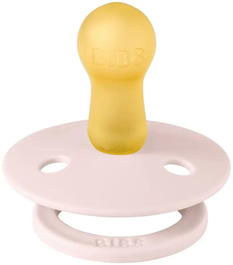 Пустышка BIBS Petal, 1 шт, розовый