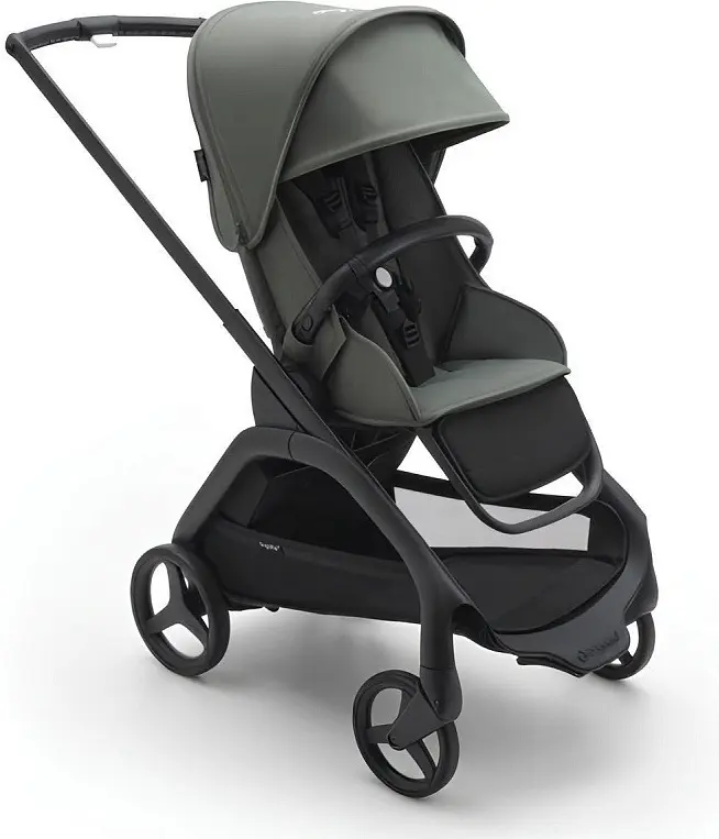 Коляска универсальная 2 в 1 Bugaboo Dragonfly, черный, зеленый