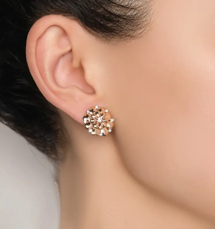 Серьги Династия 015462-1102 вес 3.43 г золото, фианит купить,233240