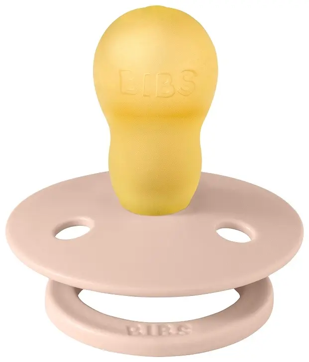 Пустышка BIBS Colour - Blush 1,5 года, 1 шт, розовый купить,NaN