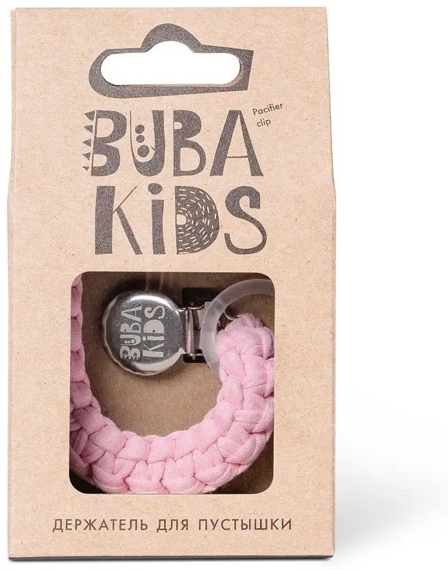 Плетеный держатель BUBA KIDS Розовый зефир купить,NaN