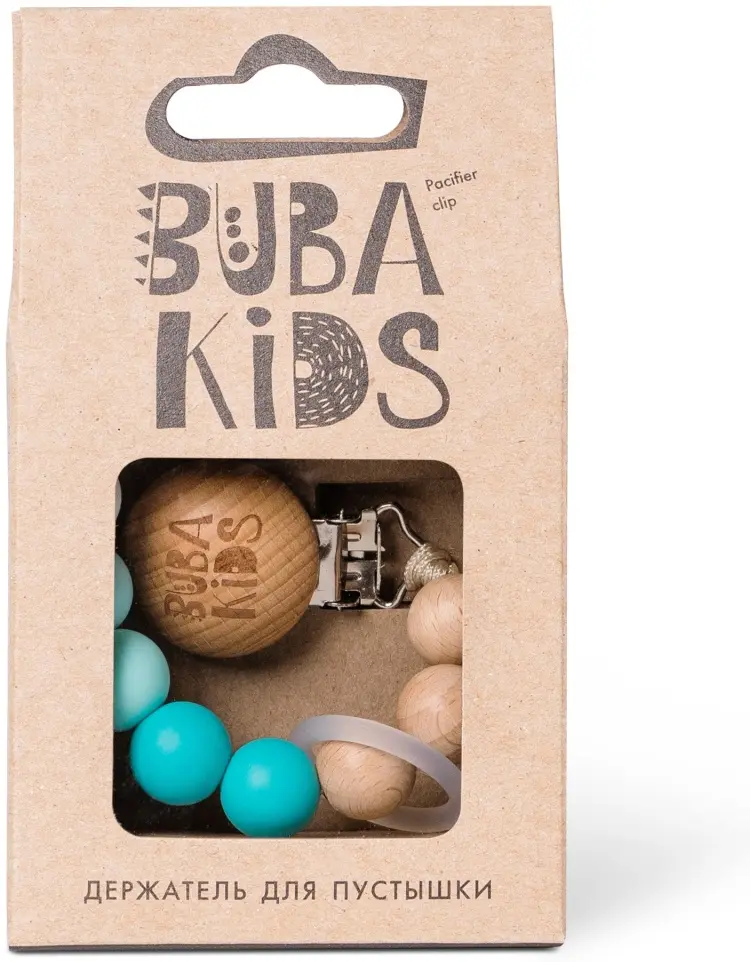 Держатель для пустышки BUBA KIDS Мэри Мятный купить,NaN