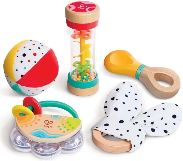 Набор Hape Набор погремушек Малышам купить,NaN