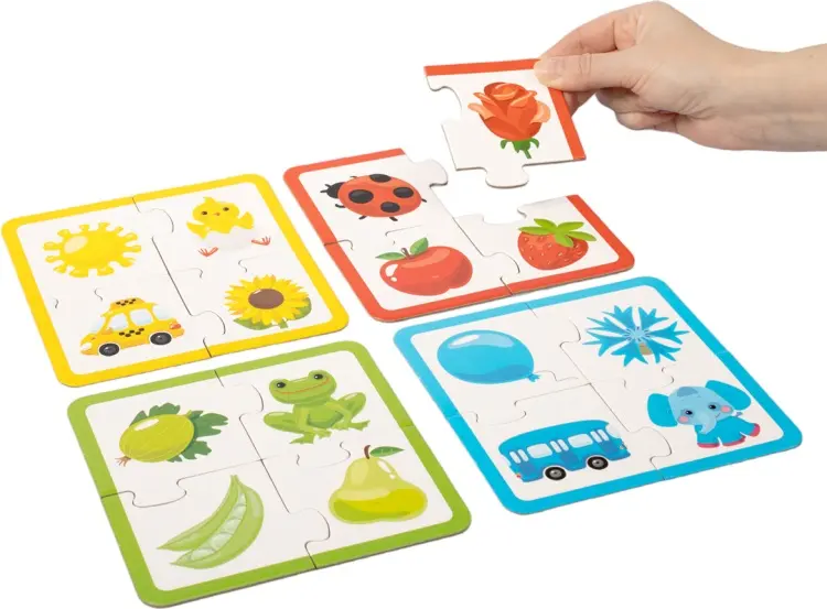 Пазлы MAXI «Собирай цвета» (24 элемента) Baby Toys купить,NaN
