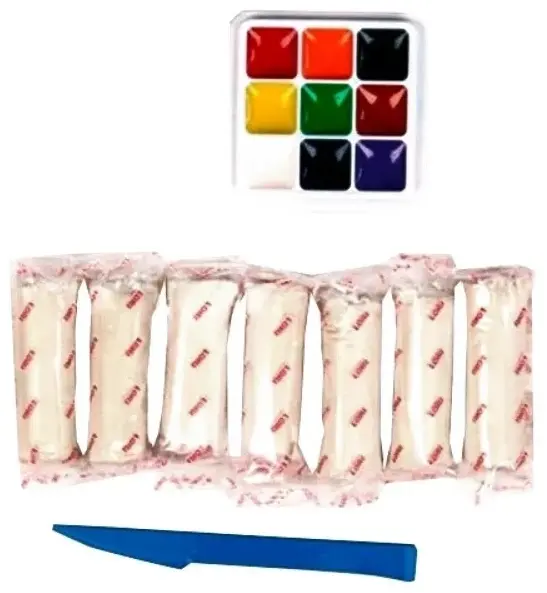Глина Натуральная LORI Игрушка из глины. Ежик 200 г купить,NaN
