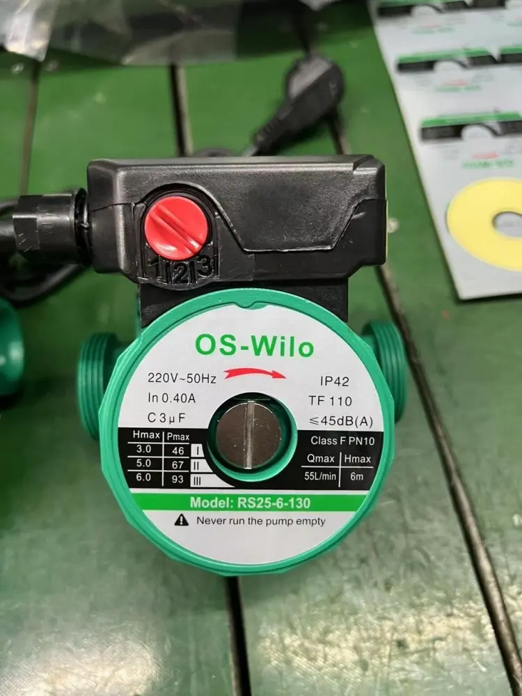 Насос поверхностный циркуляционный вихревой Wilo RS25-6-130 купить,NaN