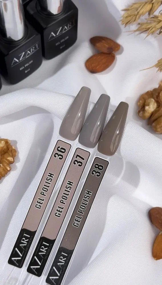 Azart Professional гель-лак Brown color gel 38 камуфлирующее 8 мл купить,NaN