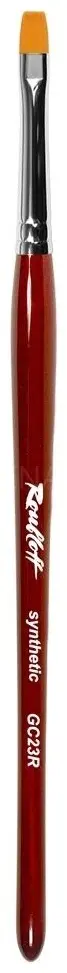 Roubloff кисть Синтетика рыжая плоская №7 купить,NaN