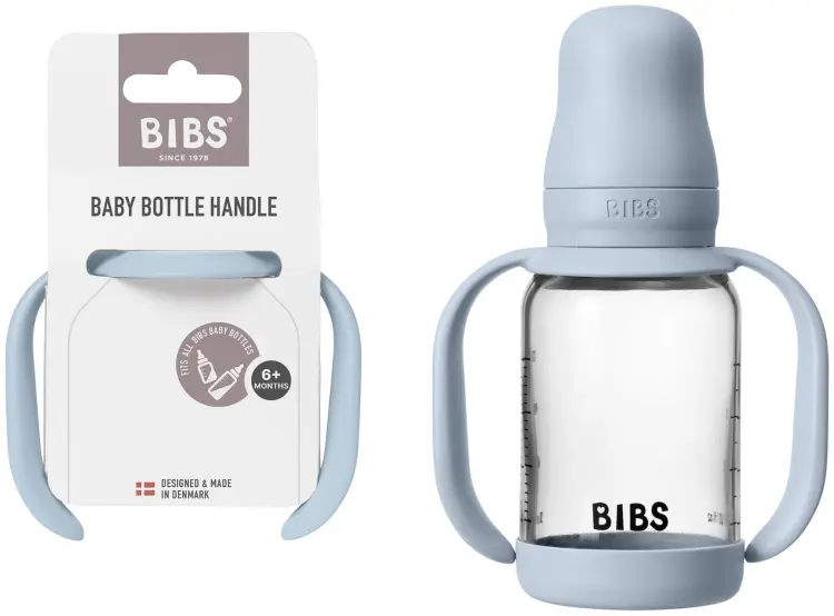 Ручки для бутылочки BIBS Baby Blue голубой купить,NaN