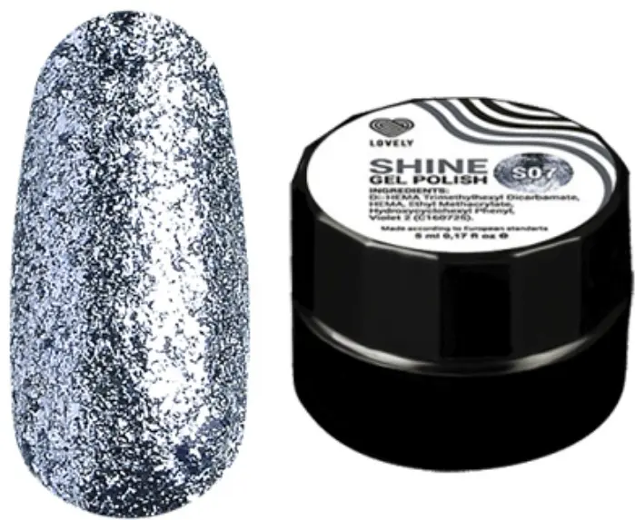 Lovely гель-лак Shine S07 глянцевое 5 мл купить,NaN