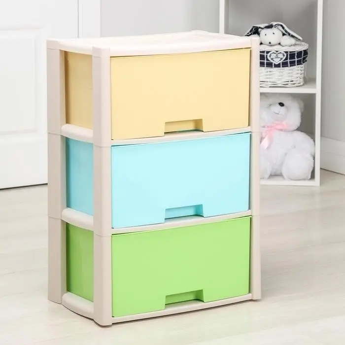 Детский комод Альтернатива Колорит, 31x31x72 см, мультиколор купить,NaN