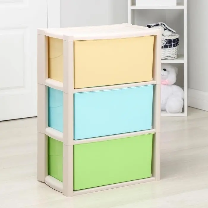 Детский комод Альтернатива Колорит, 31x31x72 см, мультиколор купить,NaN