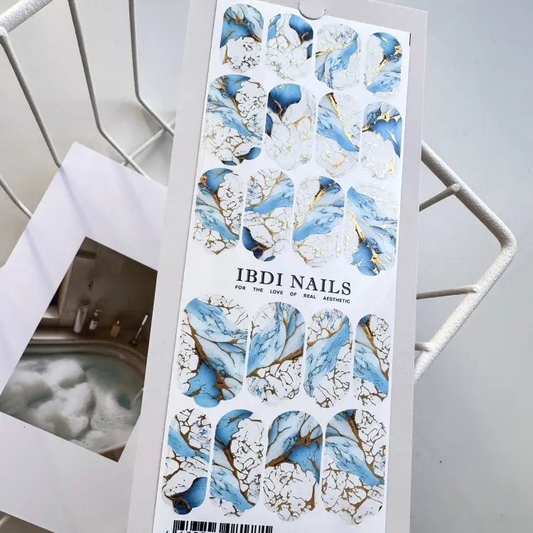 IBDI Nails пленки 19 AZURE &amp; GOLD 1 шт купить,NaN