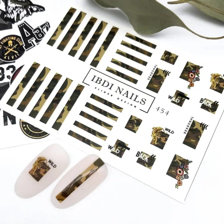 IBDI Nails слайдеры №454 1 шт купить,NaN