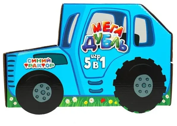 Настольная игра Умные игры Синий Трактор. Мегадубль 5 в 1 купить,NaN