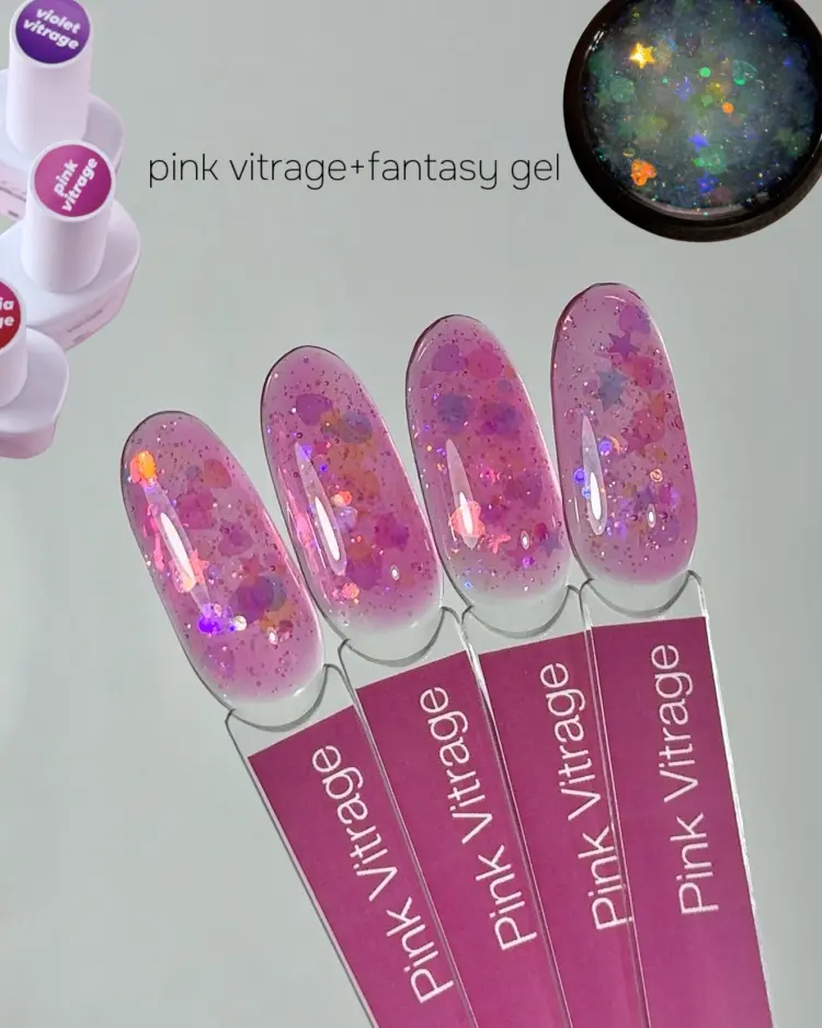 Iperfect гель-лак vitrage color Pink глянцевое 10 мл купить,NaN