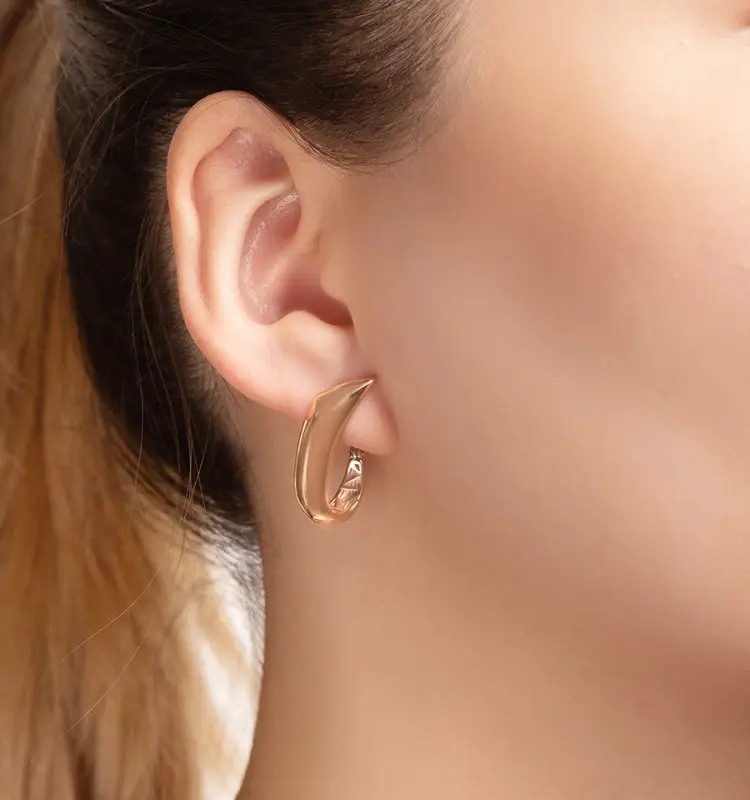 Серьги Санис 08-207085 вес 4.75 г золото, без вставок купить,323000