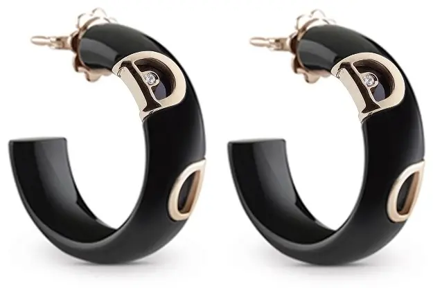 Серьги Damiani 14236 вес 2.3 г золото, бриллиант, керамика - ForteMarket Серьги Damiani 14236 вес 2.3 г золото, бриллиант, керамика купить,1402000