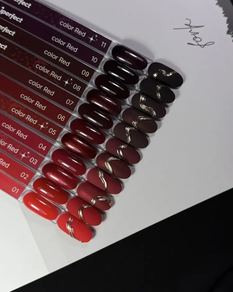 Iperfect гель-лак Red color gel 11 камуфлирующее 10 мл купить,NaN