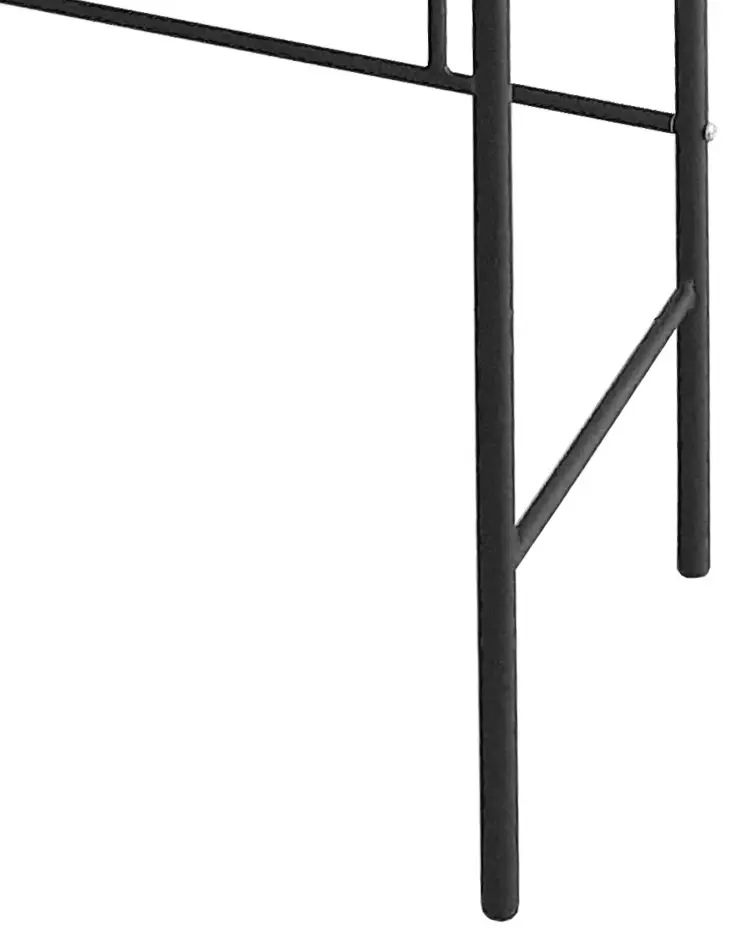 Стеллаж напольный Исток, 68x26x156 см, черный купить,NaN