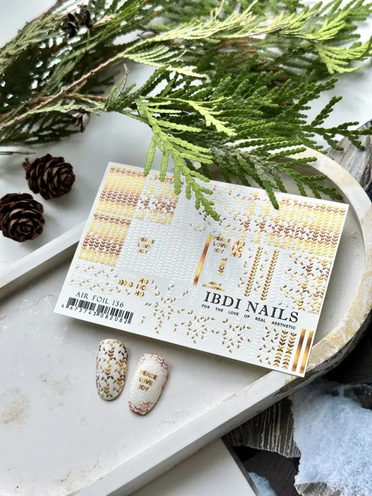 IBDI Nails слайдеры Air Foil 136 1 шт купить,NaN