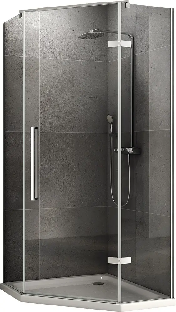 Душевое ограждение Abber двухстенное Ewiges Wasser AG05100 купить,NaN