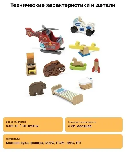 Набор Stokke Игрушки к столику Stokke MuTable V2 купить,NaN