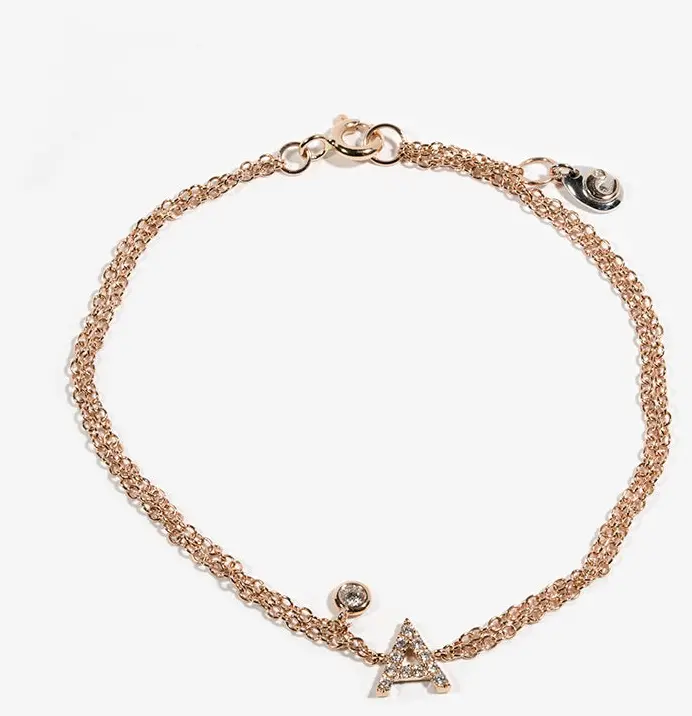 Браслет Crivelli 234-3578-BR длина 18 см, вес 2 г золото, плетение якорное купить,NaN