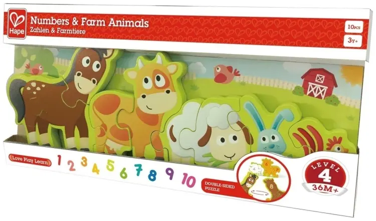 Hape Числа и животные E1628_HP