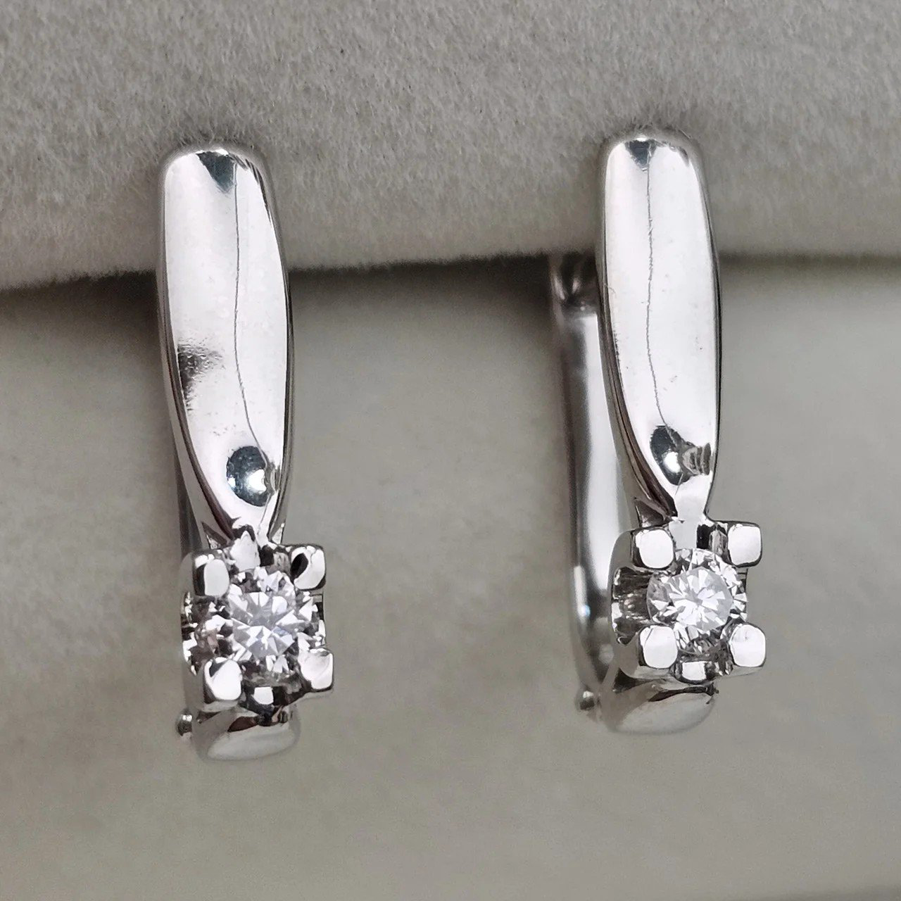 Серьги Deimantas 112358860 2,73гр 0,19ct. купить,NaN