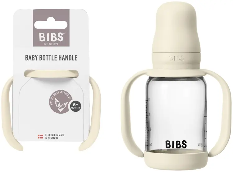 Ручки для бутылочки BIBS Ivory бежевый купить,NaN