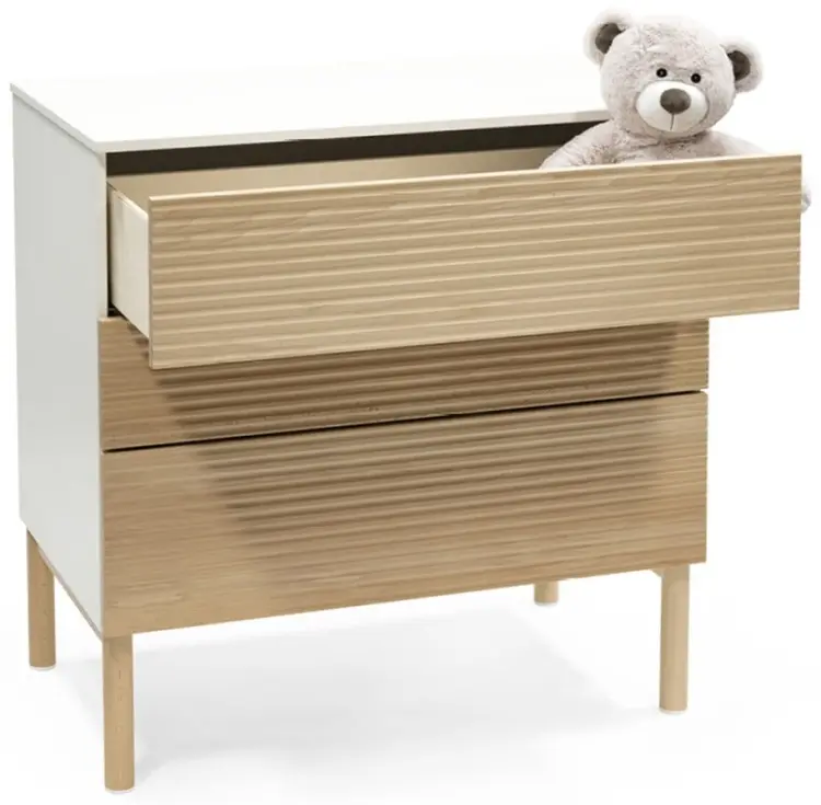 Комод Stokke Sleepi Changer, 88x53.7x98.5 см, массив бука, бежевый