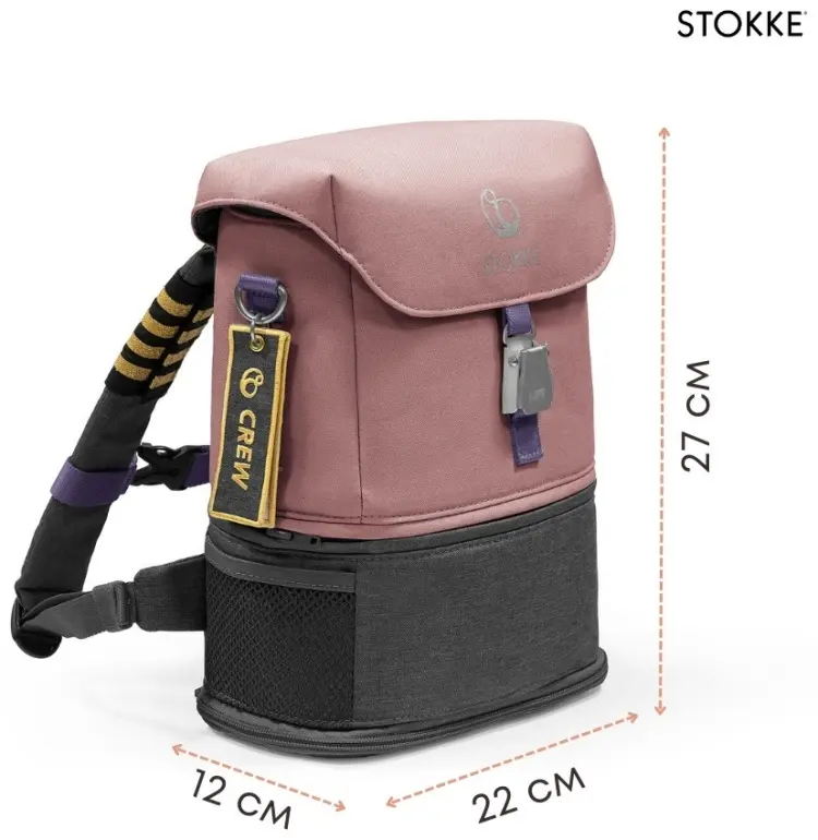 Рюкзак Stokke полиэстер фиолетовый купить,NaN