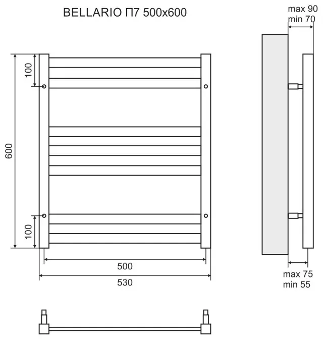Lemark Bellario П7 LM68607EBL 500x600 купить,NaN