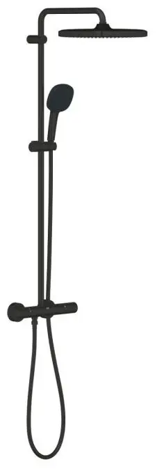 Grohe душевой набор (гарнитур) Tempesta Cosmopolitan 250 Cube 26689 черный матовый, абс-пластик купить,NaN