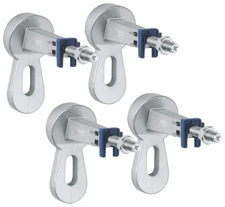 Grohe крепление трека на стекло 1039999990, 4 шт
